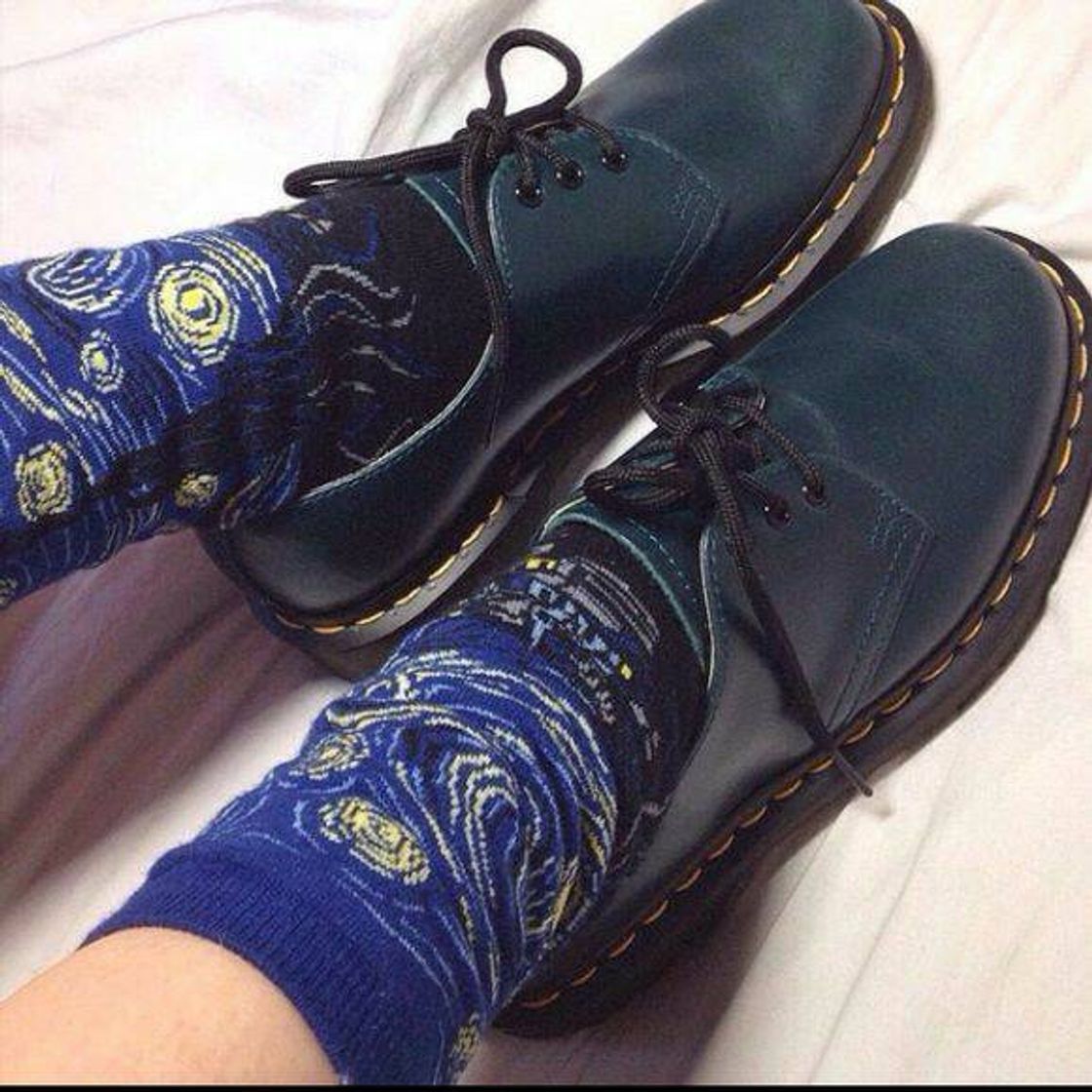 Fashion Van Gogh 'Starry Night' socks