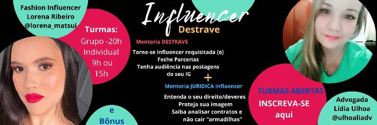 Moda Influencer destrave