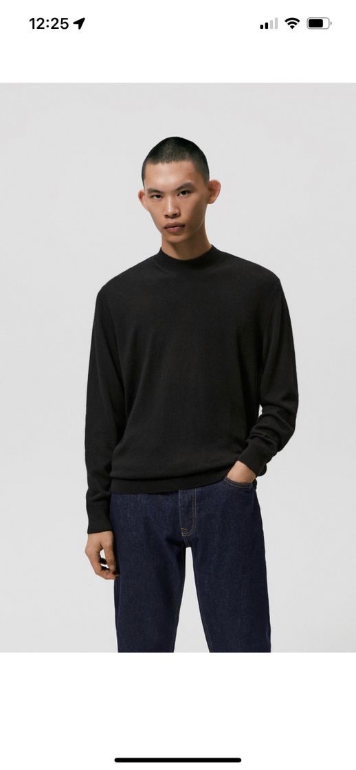 Social Jersey Perkins con Lana - Zara