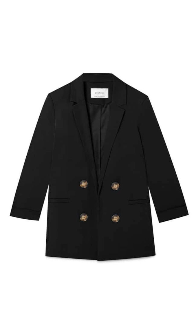 Fashion BLAZER ABERTO COM ABOTOADURA 