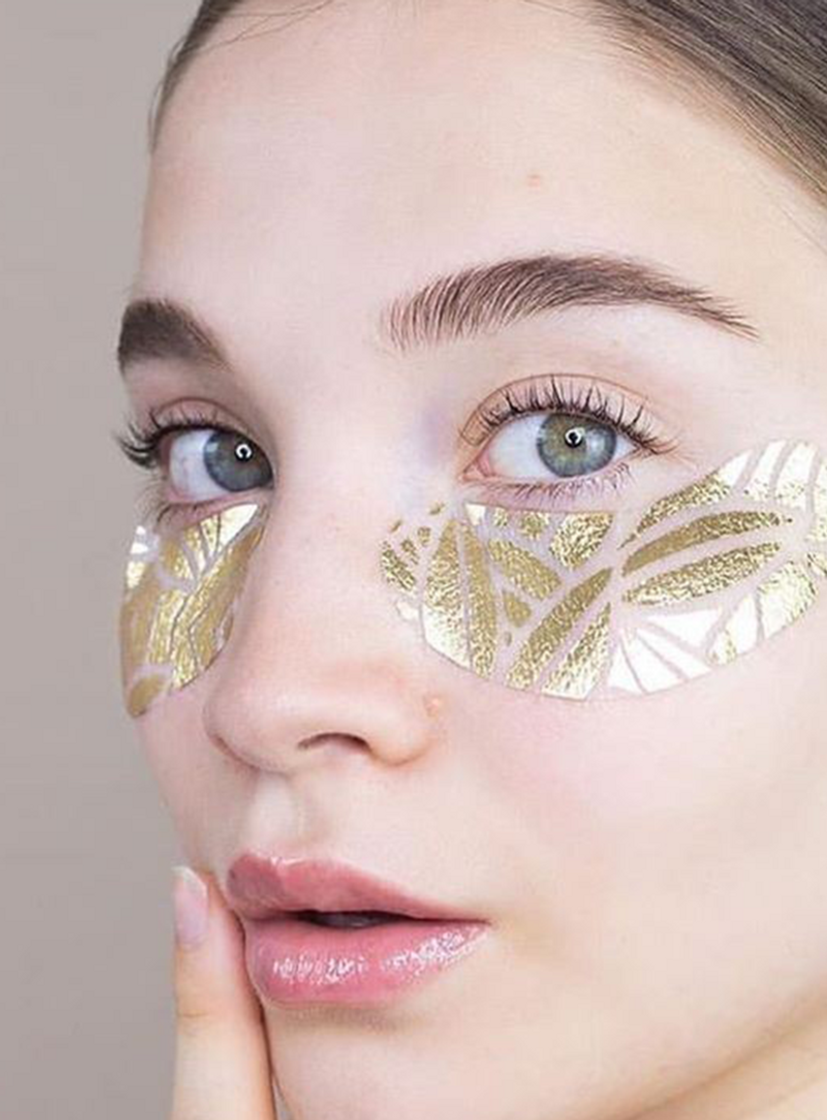 Fashion Gold Eye Pads — Vitamasques