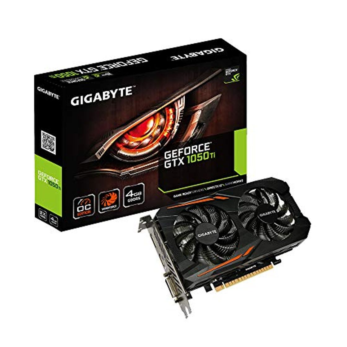 Electrónica Gigabyte geforce gtx 1050 ti oc 4g gv-n105toc-4gd