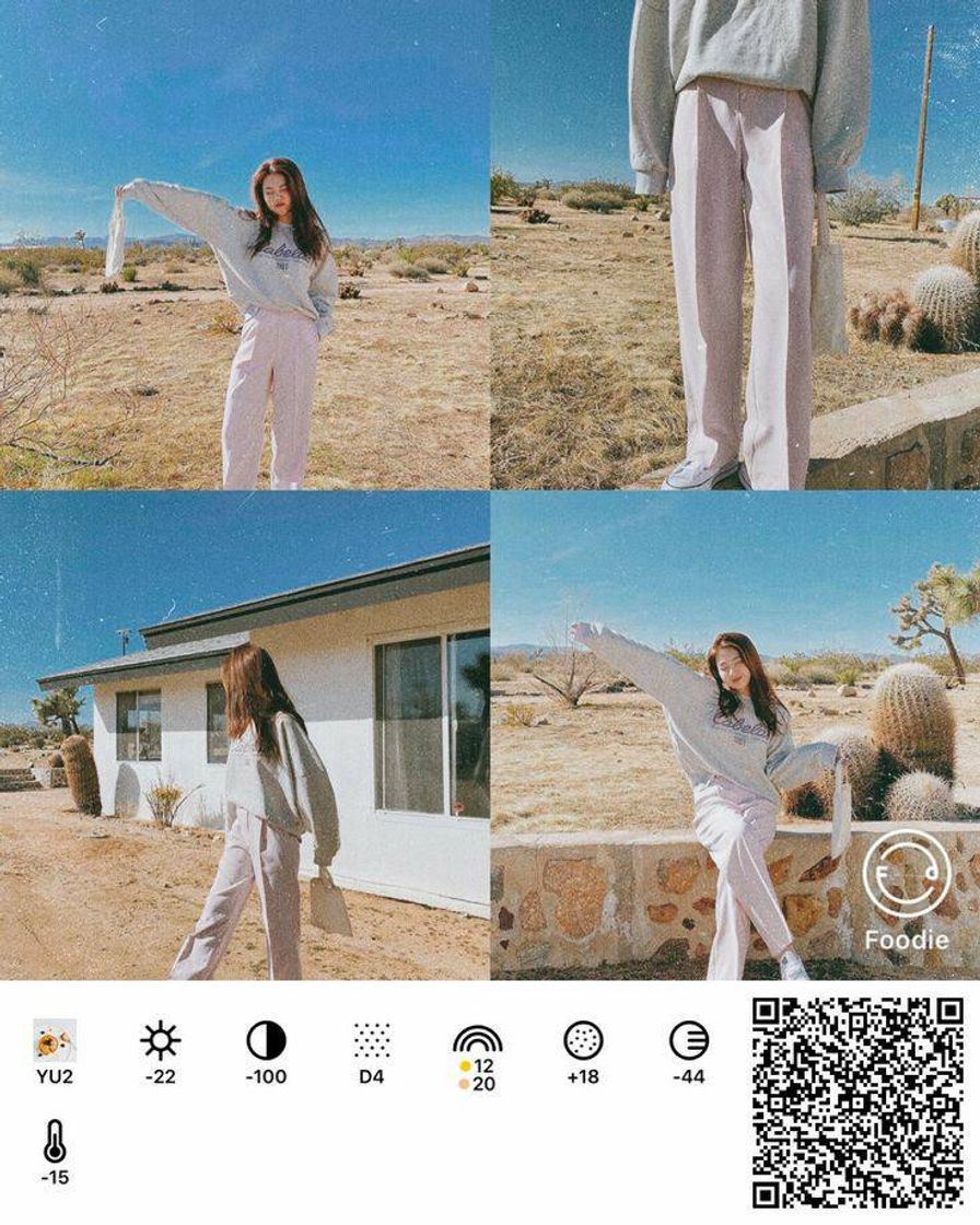 Social Edição de foto no app FOODIE 