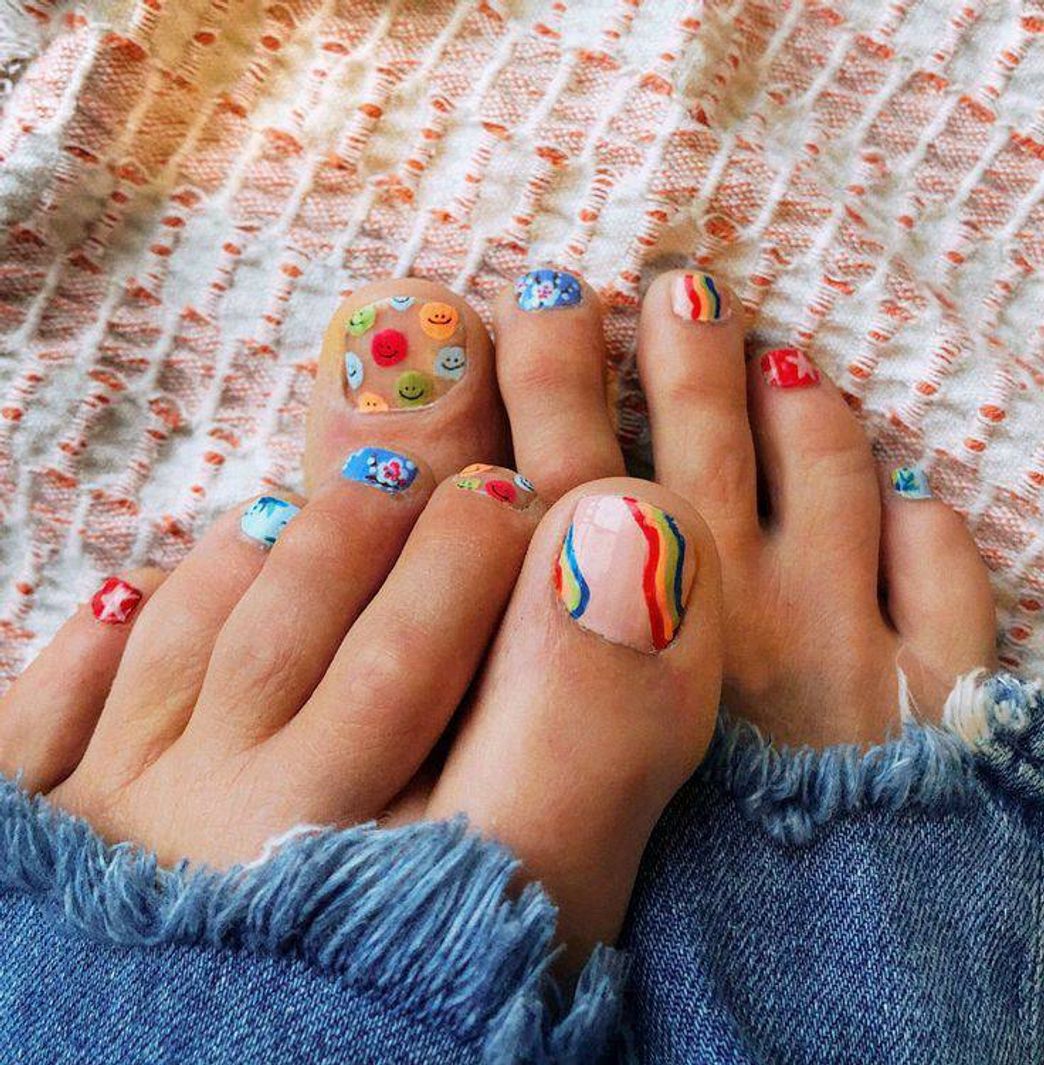 Moda Unhas do pé