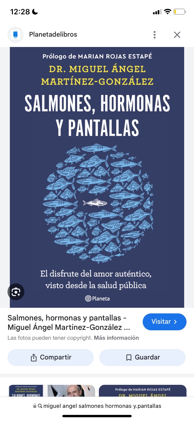 Libro Salmones , hormonas y pantallas 