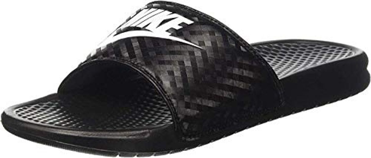 Moda Nike Wmns Benassi JDI, Chanclas Mujer, Negro