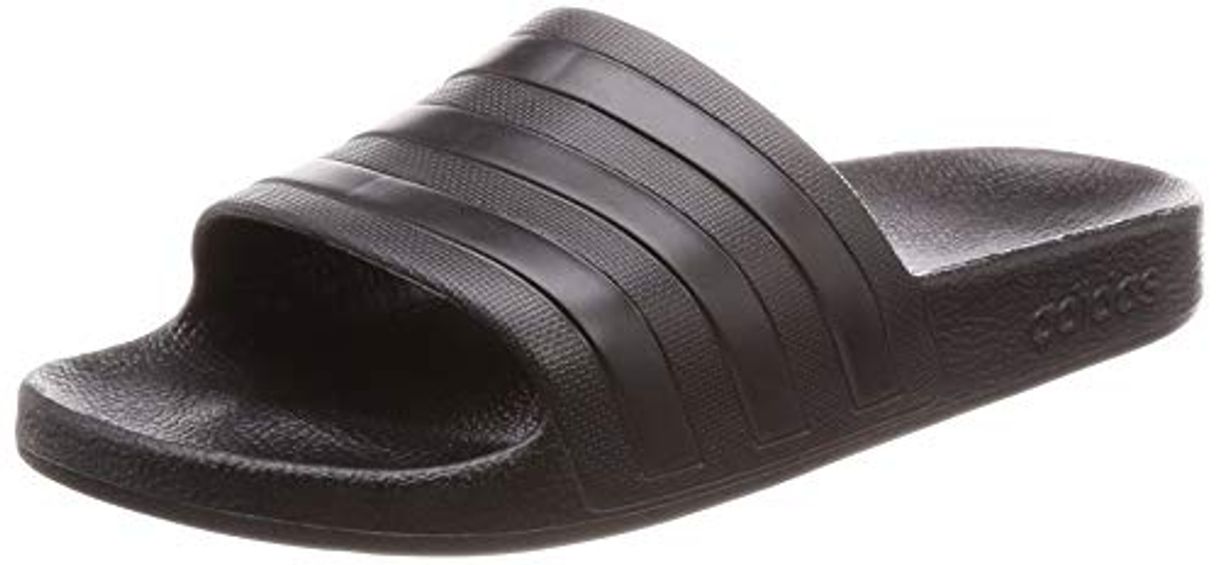 Fashion Adidas Adilette Aqua, Zapatos de Playa y Piscina Unisex Adulto, Negro