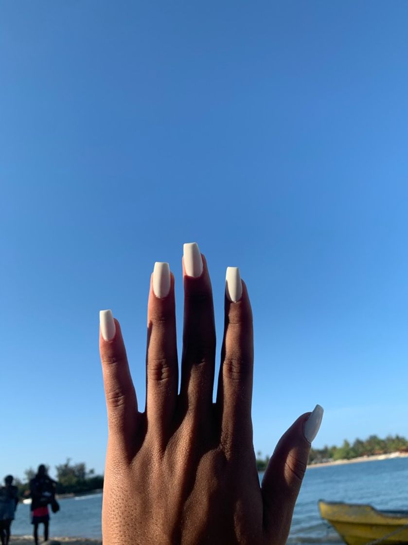 Fashion White nails🤍