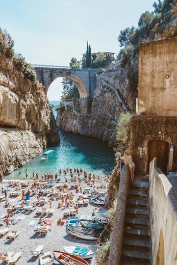 Furore Beach, Italy 