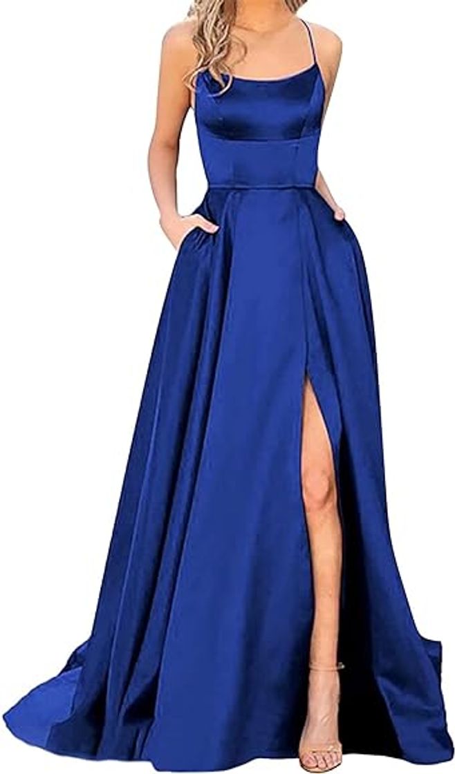 Social Ovender® Vestido Elegante Baile Dama Cerimonia Largo para Mujer Niñas Party Casual