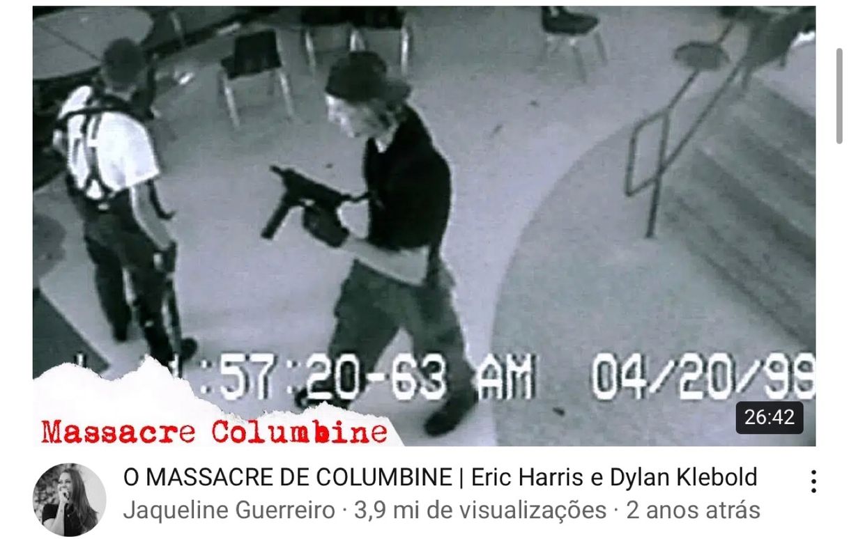 Fashion O MASSACRE DE COLUMBINE - YouTube