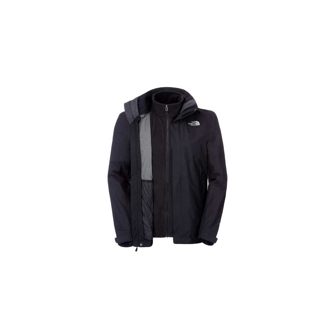 Product The North Face Evolve II Triclimate Chaqueta, Hombre, Negro