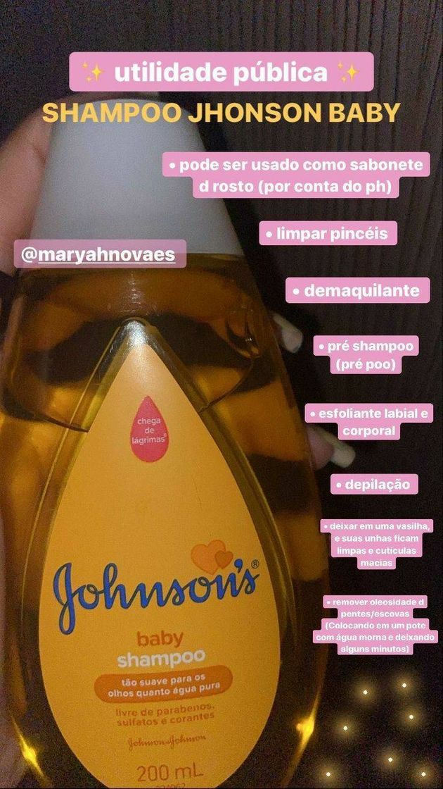 Productos Shampoo Johnson 