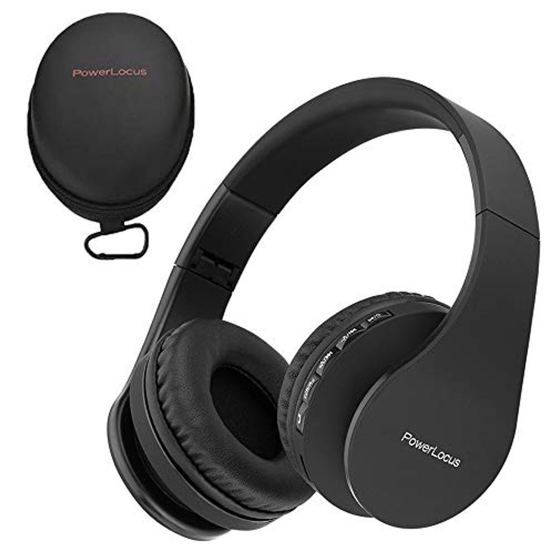 Producto PowerLocus P1 – Auriculares Bluetooth inalambricos de Diadema Cascos Plegables