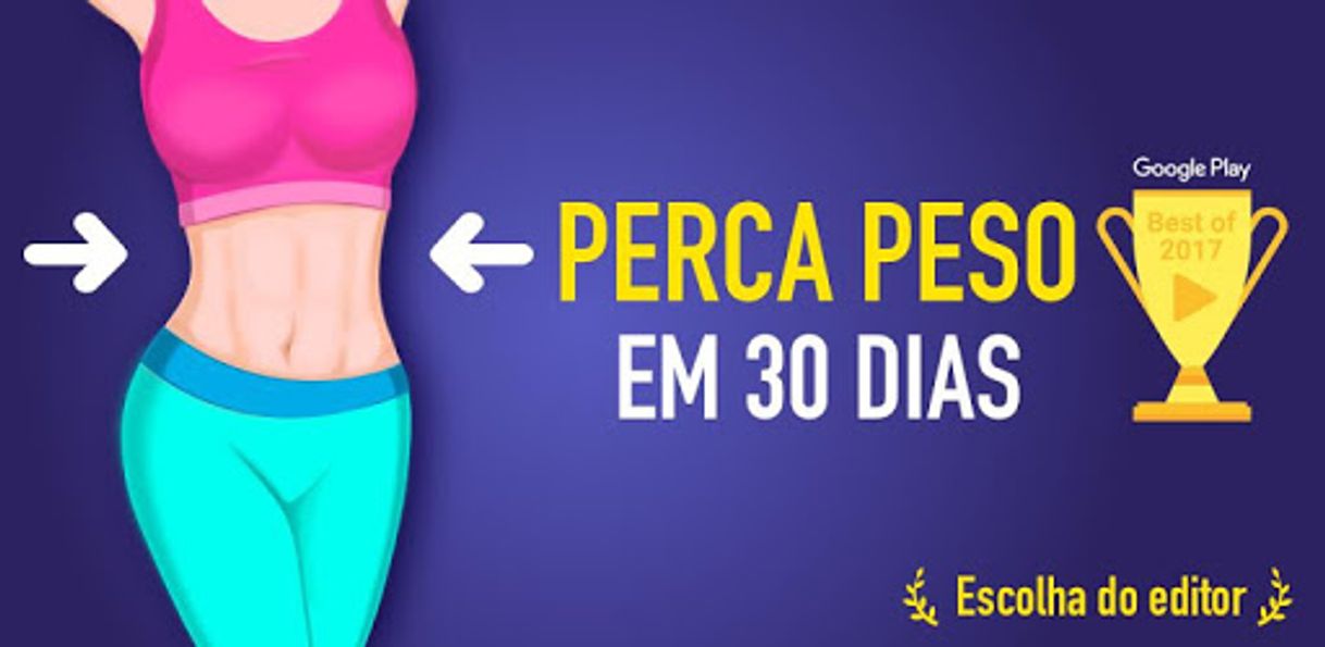 App Perca Peso em Casa - Treino em Casa em 30 Dias