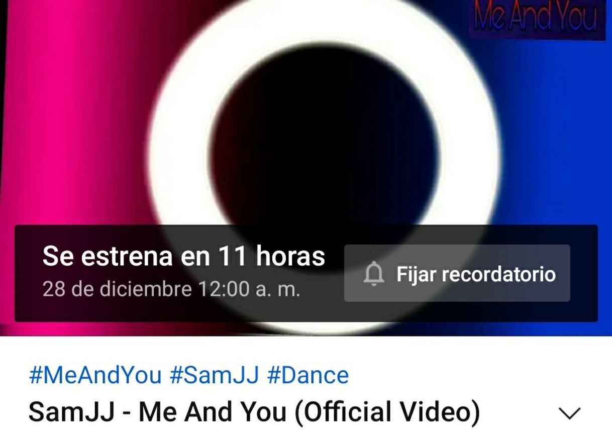 Social Gente no se pierdan el estreno de Me And You, out now 12:00