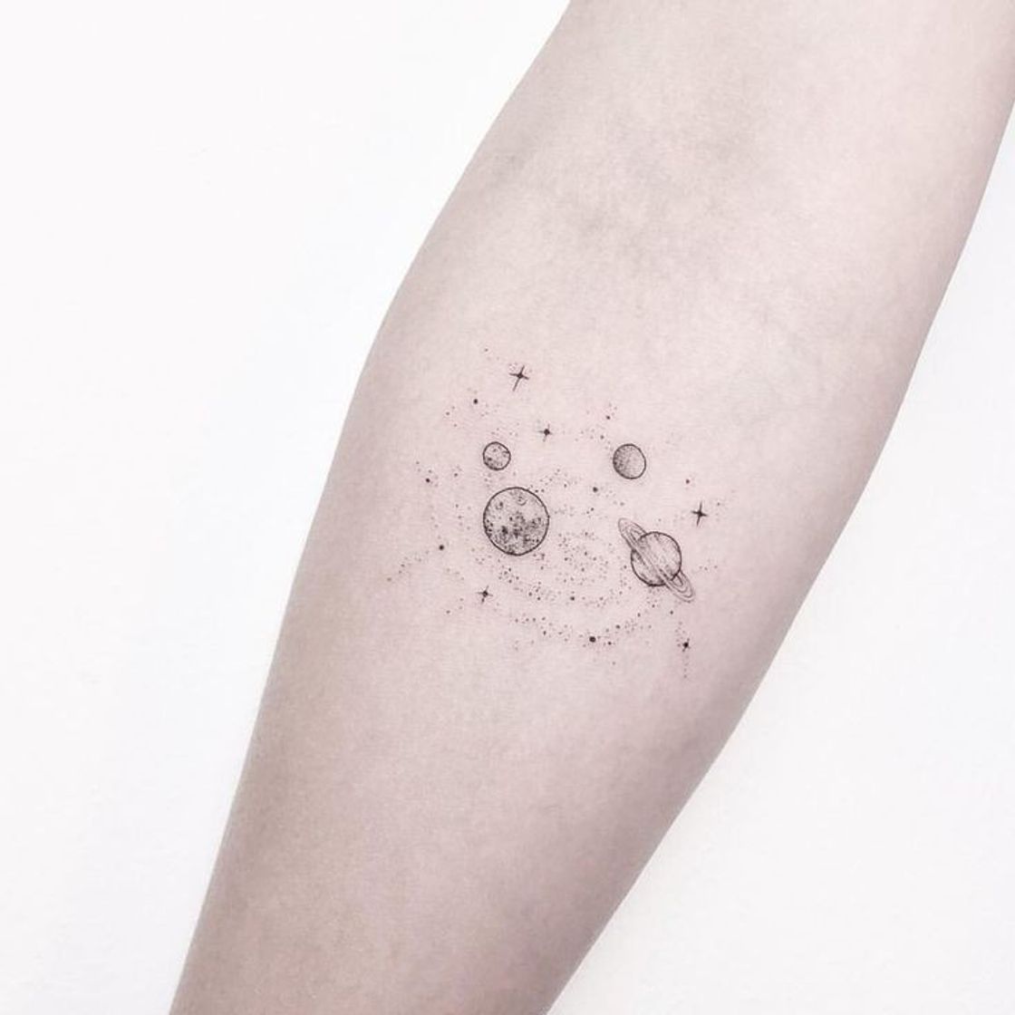 Fashion Tatuagem de universo 🌌