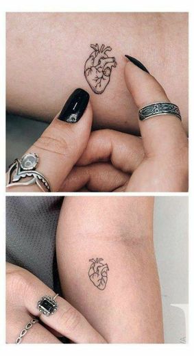 Tatuagem pequena feminina 