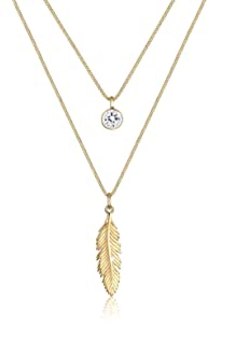 Producto Elli Collares colgante boho de plumas para mujer