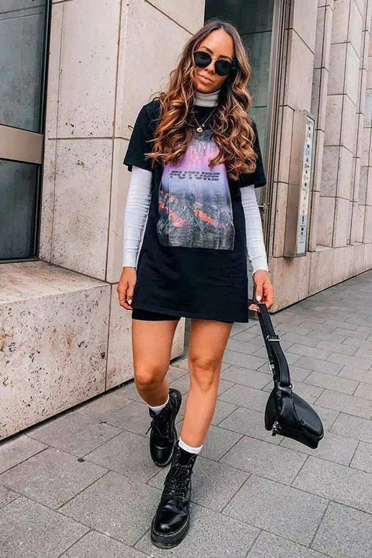 Moda Look com camisetão