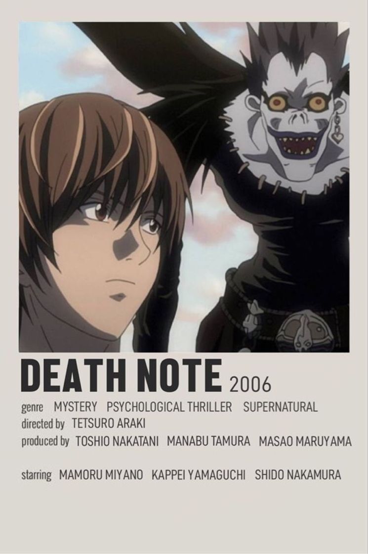 Fashion death note