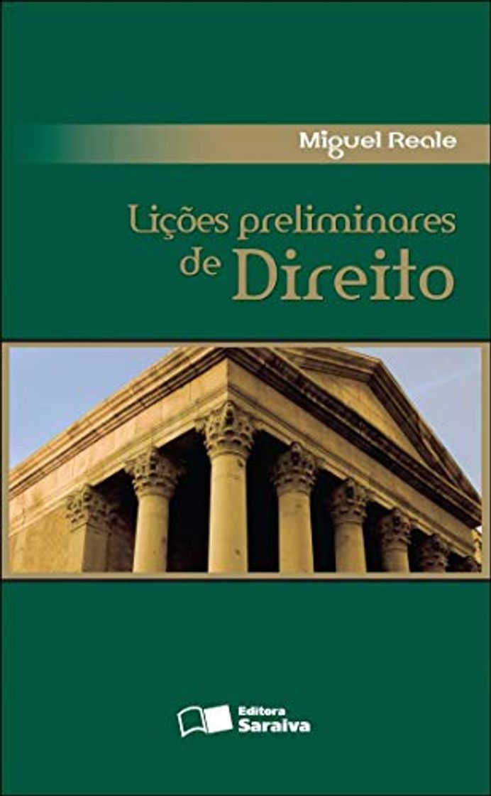 Book Lições Preliminares de Direito