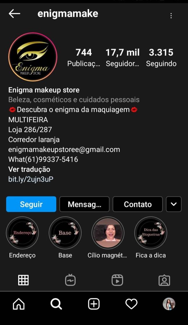 Moda Enigma Make