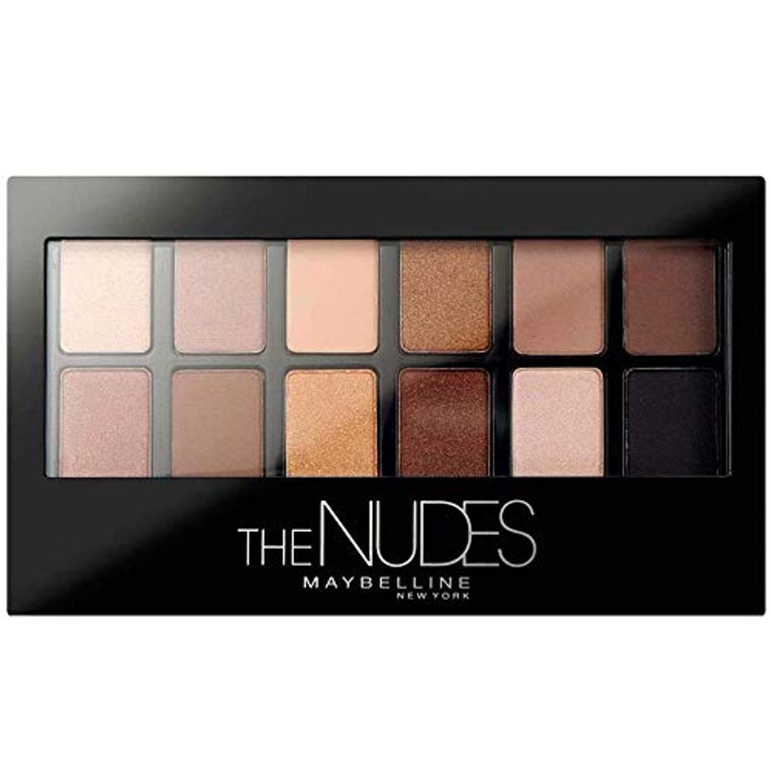 Belleza Paleta de Sombras The  Nudes, de Maybelline