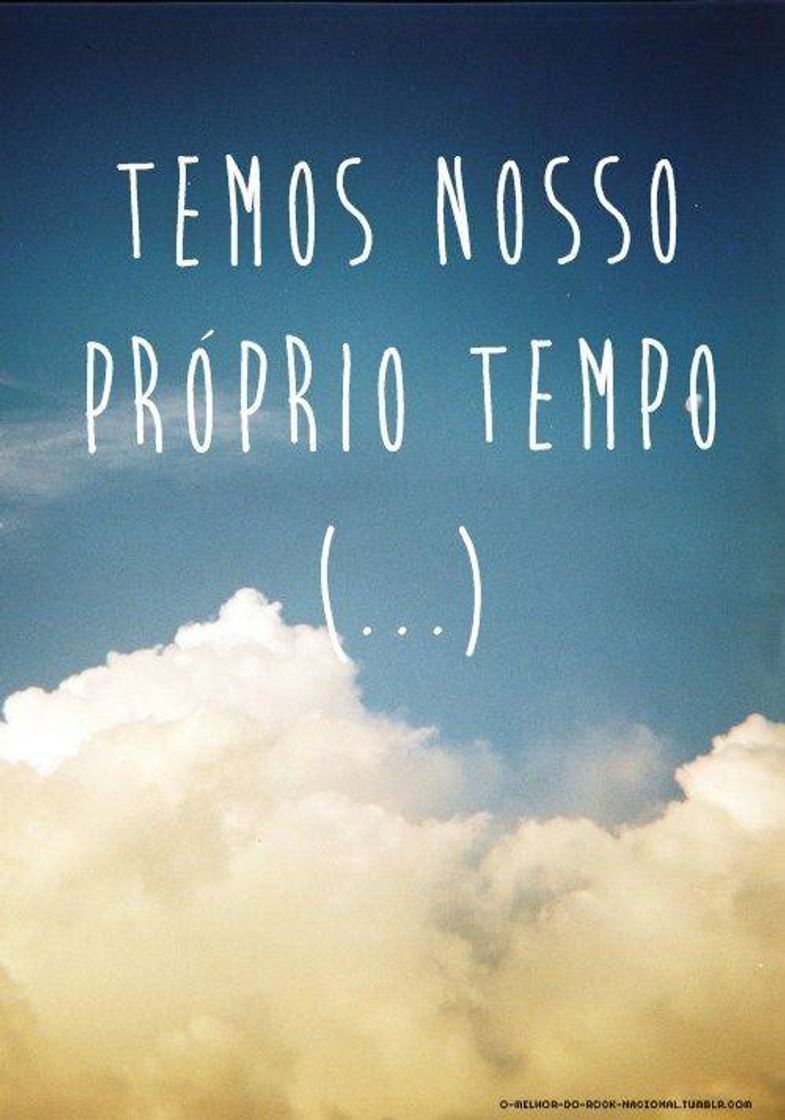 Social Temos nosso próprio tempo!