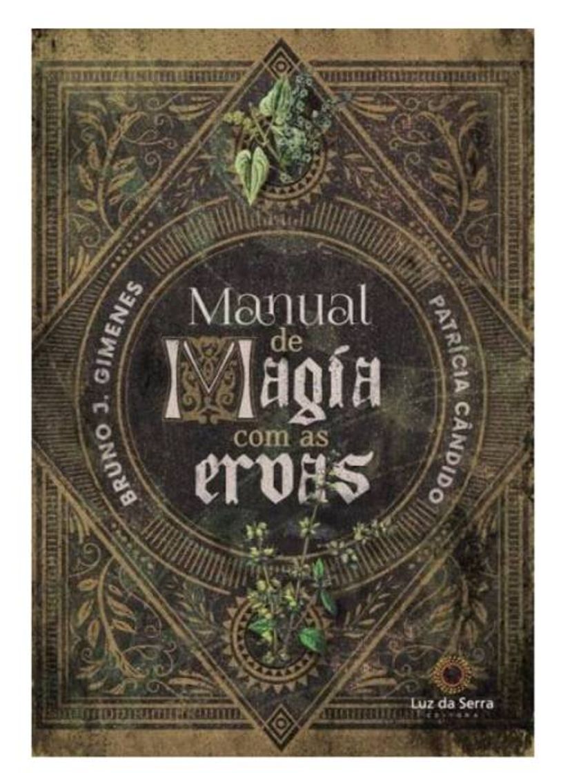 Book Manual de magia com as ervas.