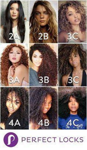 Tipos de cabelos 👩