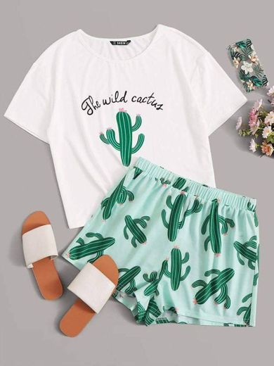 Pijama de cactus 🌵🌵