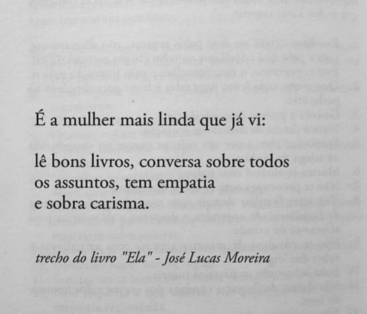 "Ela" - José Lucas Moreira. 