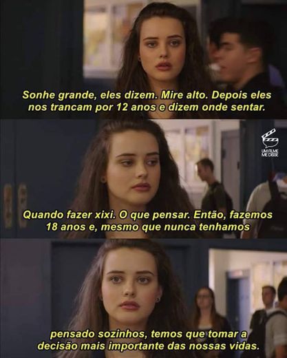 13 Reasons Why. 