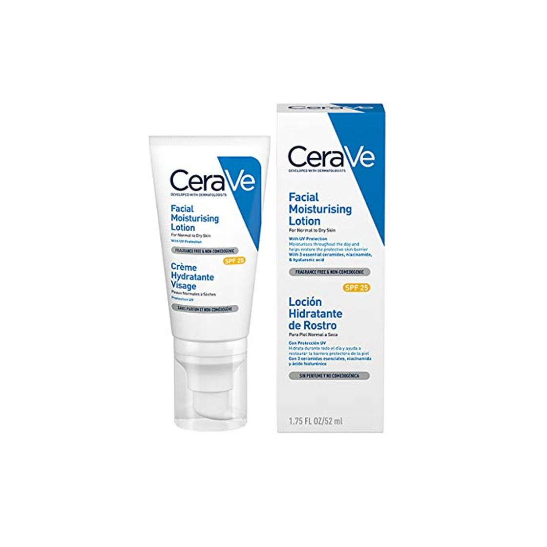 Crema facial hidratante CeraVe SPF25