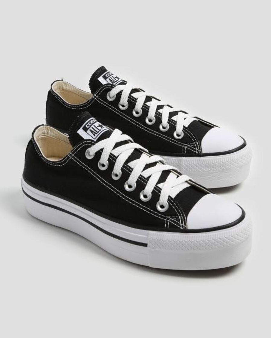 Moda All Star Chuck Taylor Flatform Black