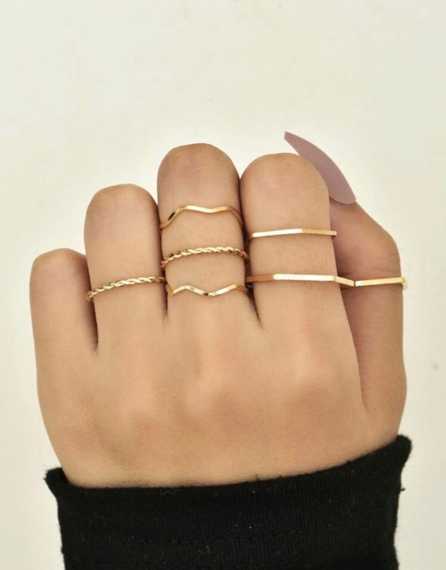 Fashion 7rings - shein