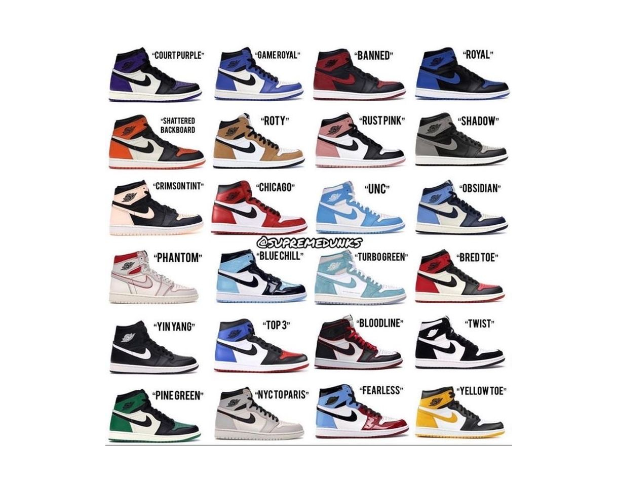 Social Coleção de jordans