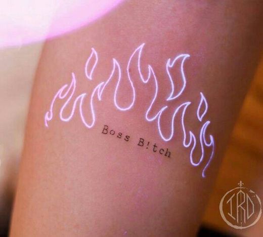 Tatuagem chamas 