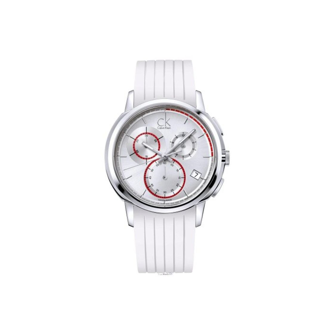 Fashion Calvin Klein Reloj Analógico para Hombre de Cuarzo con Correa en Caucho K1V27938