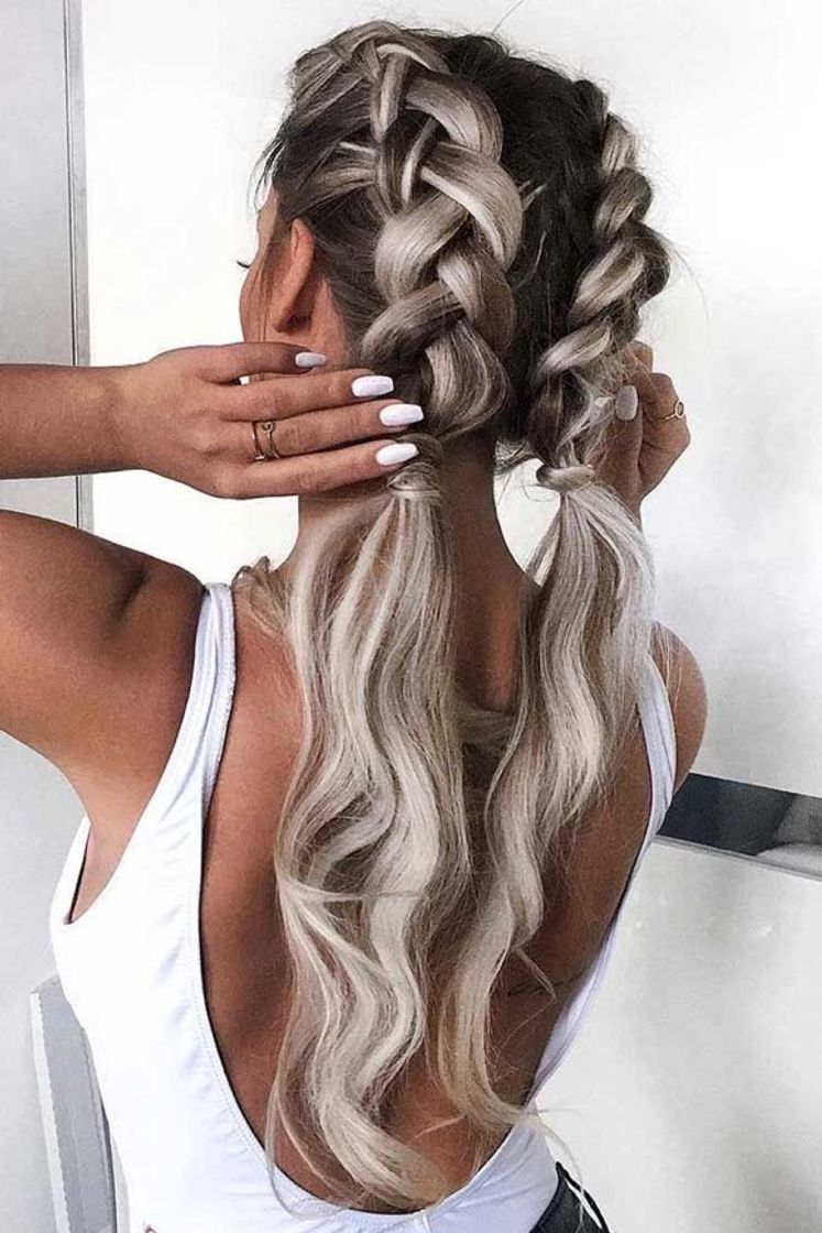 Moda Ideia de penteado