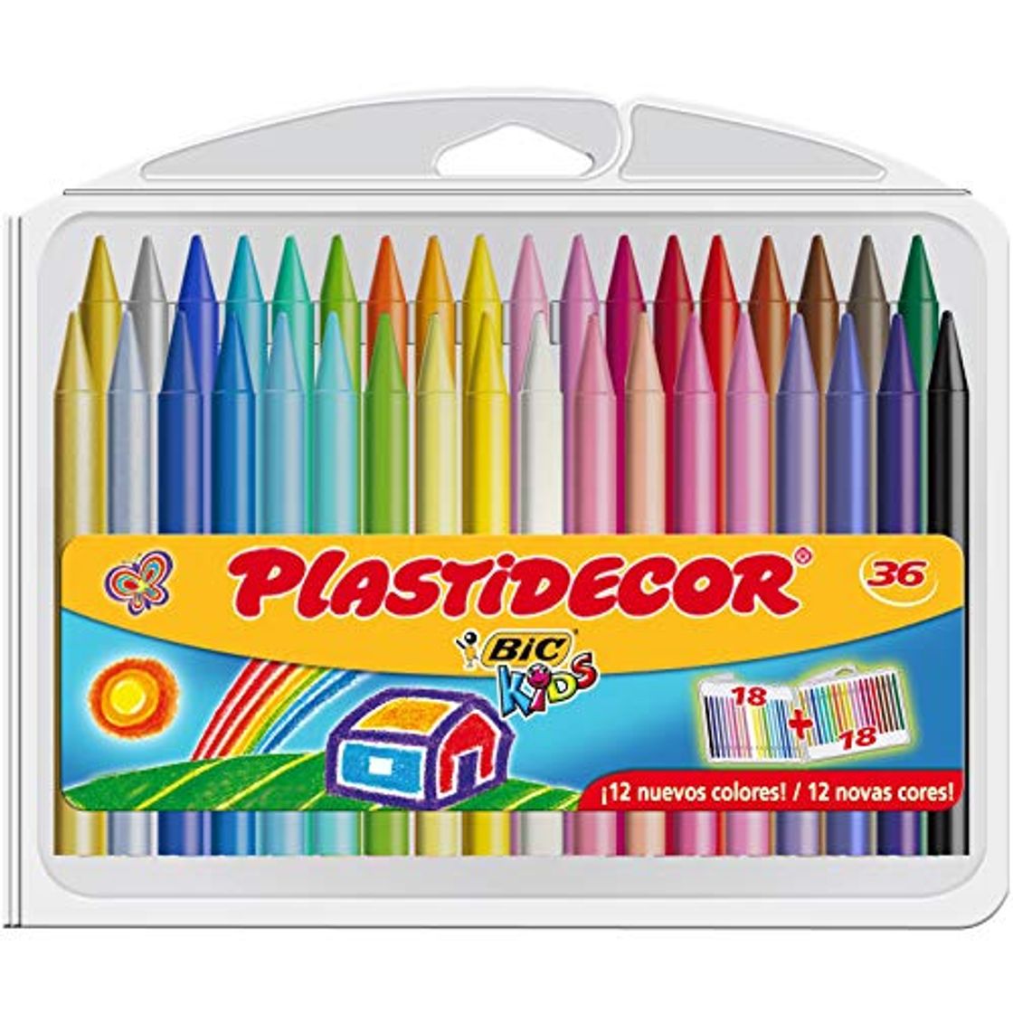 Producto BIC Kids Plastidecor - Estuche de 36 unidades