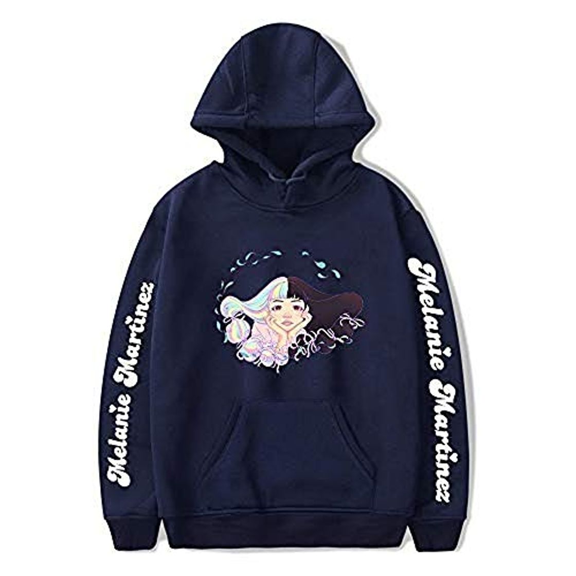 Fashion WAWNI Melanie Martinez Sudaderas con capucha para mujer de manga larga sudaderas con capucha para hombre con capucha Harajuku casual ropa de calle unisex de gran tamaño