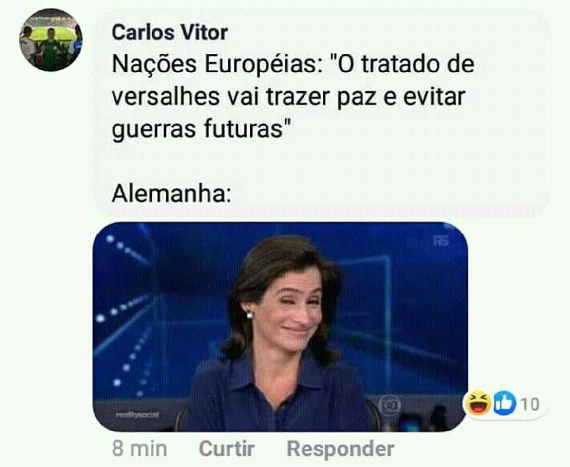 Moda O chamado Revanchismo Alemão na forma de meme.