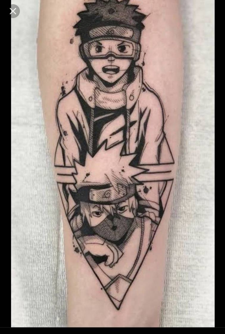 Moda Tattoo do Obito e kakashi