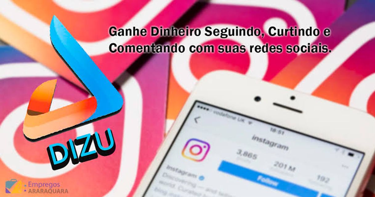 Moda Dizu - Ganhe Dinheiro Seguindo e Curtindo nas Redes Sociais