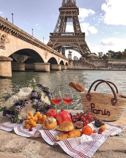 Picnic 🧺 em Paris 