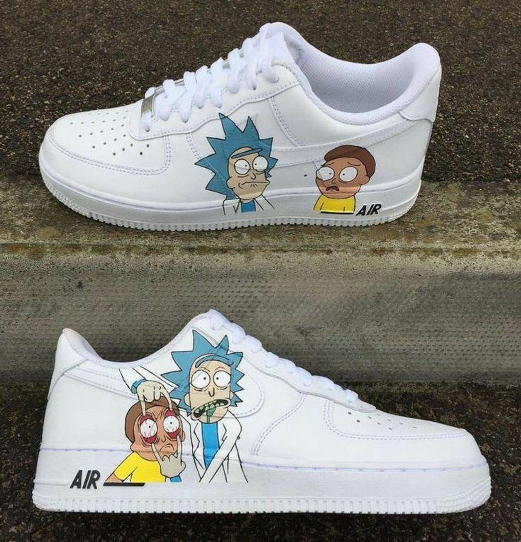 Moda Tênis de Rick and Morty