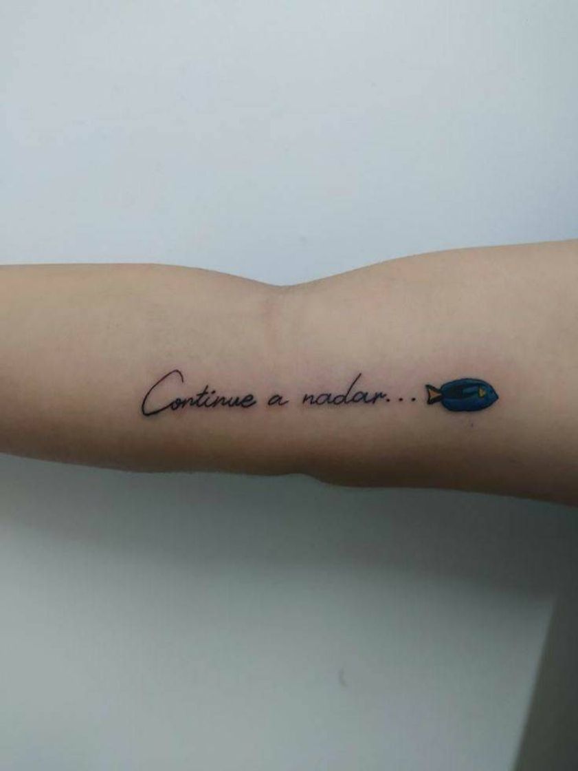 Fashion Tatuagem|| Continue à nadar 🐟