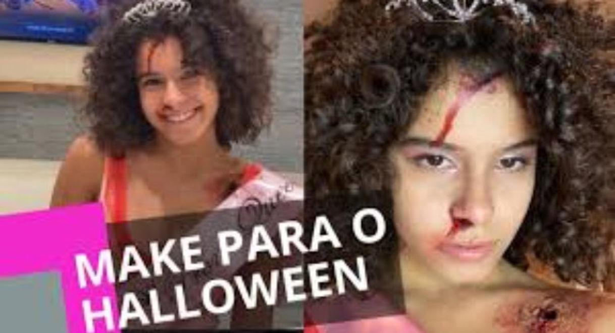 Fashion MAKE PARA O HALLOWEEN TUTORIAL MUITO FÁCIL - YouTube